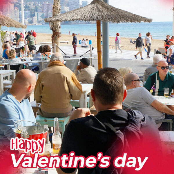 Celebra el Día de San Valentín en Benidorm con unas preciosas vistas al mar